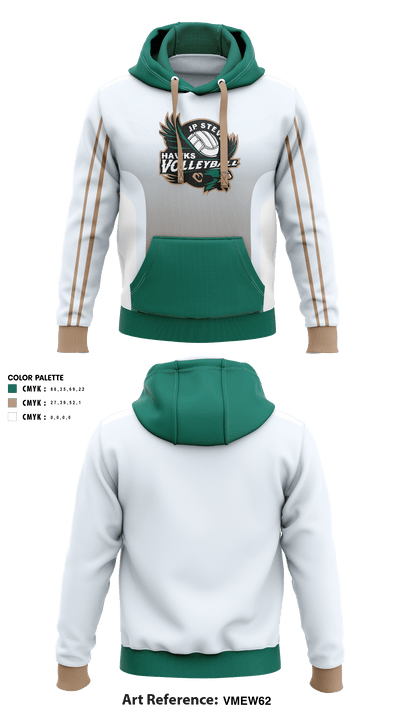 John P Stevens High School Volleyball 47771719 Hoodie - 43