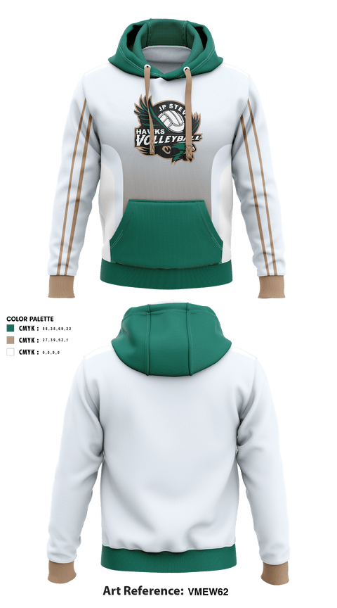 Hoodie, John P Stevens High School Volleyball, Women's Volleyball, Teamtime, Team time, sublimation, custom sports apparel, team uniforms, spirit wear, spiritwear, sports uniforms, custom shirts, team store, custom team store, fundraiser sports, apparel fundraiser