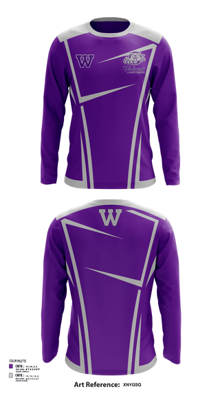 Long Sleeve Performance Shirt, Walnut Middle School, Spirit Store, Teamtime, Team time, sublimation, custom sports apparel, team uniforms, spirit wear, spiritwear, sports uniforms, custom shirts, team store, custom team store, fundraiser sports, apparel fundraiser