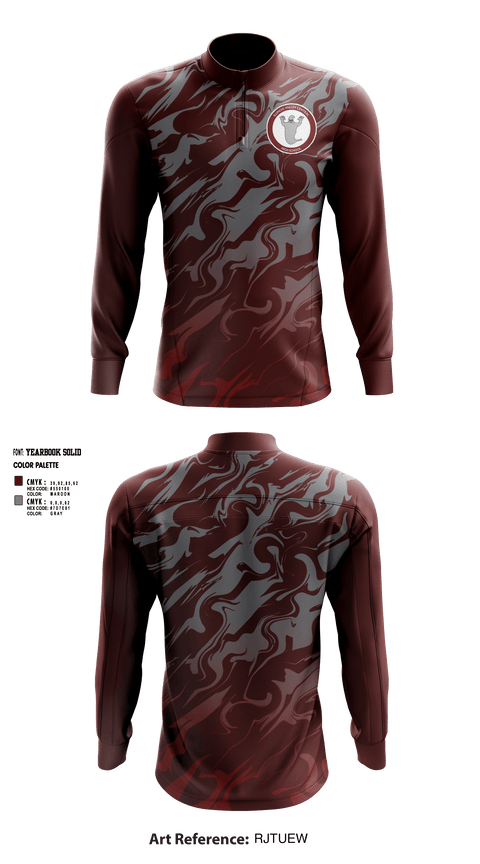 Quarter Zip Jacket, Illinois Valley Central High School Golf, Golf, Teamtime, Team time, sublimation, custom sports apparel, team uniforms, spirit wear, spiritwear, sports uniforms, custom shirts, team store, custom team store, fundraiser sports, apparel fundraiser