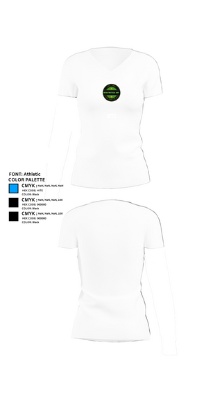 Womens Short Sleeve Vneck Shirt, MTU, Spirit Store, Teamtime, Team time, sublimation, custom sports apparel, team uniforms, spirit wear, spiritwear, sports uniforms, custom shirts, team store, custom team store, fundraiser sports, apparel fundraiser