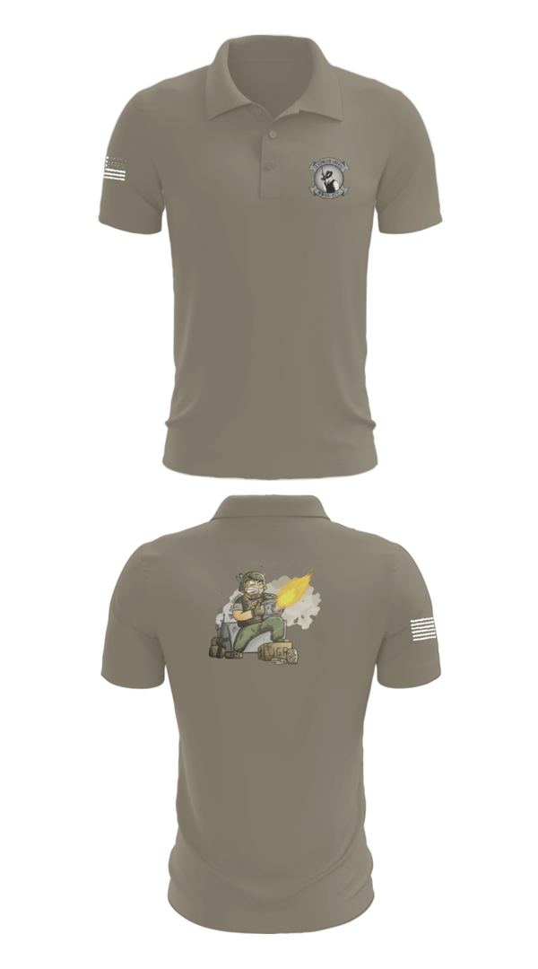 Short Sleeve Performance Polo, FIELD MESS, Marines, Teamtime, Team time, sublimation, custom sports apparel, team uniforms, spirit wear, spiritwear, sports uniforms, custom shirts, team store, custom team store, fundraiser sports, apparel fundraiser