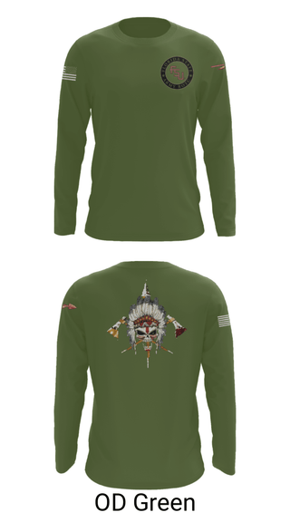 Long Sleeve Performance Shirt, Seminole Battalion, Army, Teamtime, Team time, sublimation, custom sports apparel, team uniforms, spirit wear, spiritwear, sports uniforms, custom shirts, team store, custom team store, fundraiser sports, apparel fundraiser