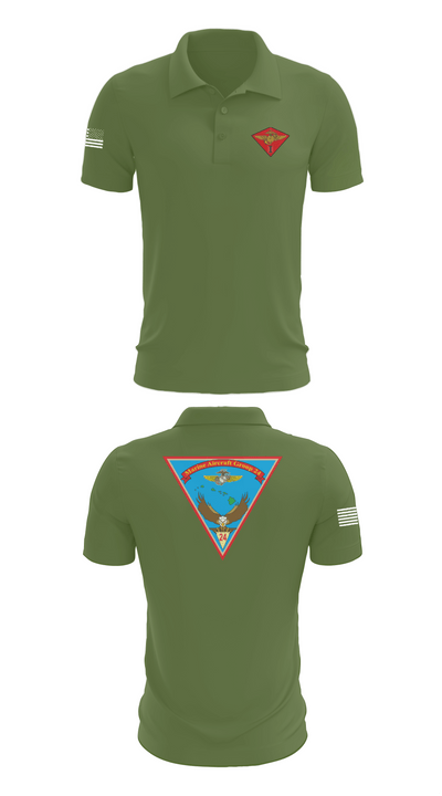 Marine Air Group 24 32391498 Short Sleeve Performance Polo - 47