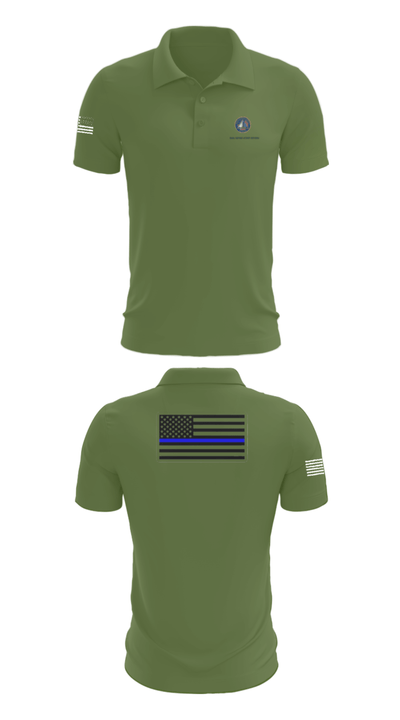 NAVAL SUPPORT ACTIVITY BETHESDA SECURITY FORCES 28838405 Short Sleeve Performance Polo - 45