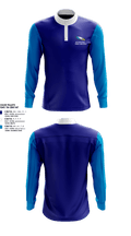 Wethersfield High School Swimming 91807483 Quarter Zip Jacket - 1 (1)