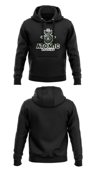 Hoodie, Atomic Roofing, , Teamtime, Team time, sublimation, custom sports apparel, team uniforms, spirit wear, spiritwear, sports uniforms, custom shirts, team store, custom team store, fundraiser sports, apparel fundraiser
