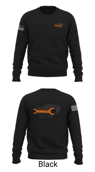 Crew Neck Sweatshirt, Cox Auto, , Teamtime, Team time, sublimation, custom sports apparel, team uniforms, spirit wear, spiritwear, sports uniforms, custom shirts, team store, custom team store, fundraiser sports, apparel fundraiser