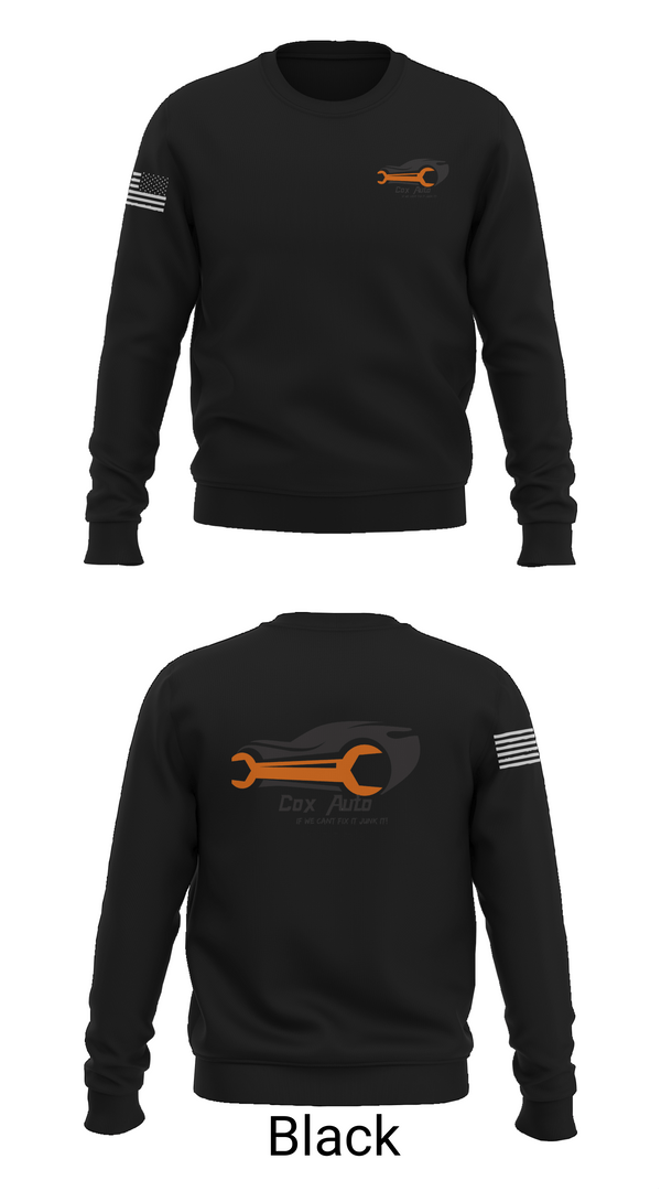 Crew Neck Sweatshirt, Cox Auto, , Teamtime, Team time, sublimation, custom sports apparel, team uniforms, spirit wear, spiritwear, sports uniforms, custom shirts, team store, custom team store, fundraiser sports, apparel fundraiser