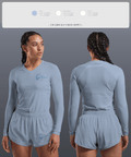 Elite Coats 502 93700817 Women's Long Sleeve V-neck Shirt - 1