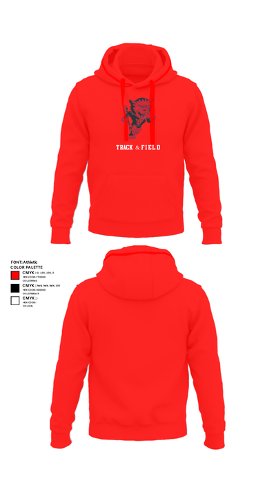 Bay View High School Track 90208055 Hoodie - 35