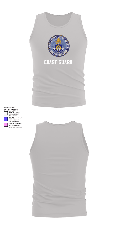 Tank Top, USCGC Dexter, Coast Guard, Teamtime, Team time, sublimation, custom sports apparel, team uniforms, spirit wear, spiritwear, sports uniforms, custom shirts, team store, custom team store, fundraiser sports, apparel fundraiser