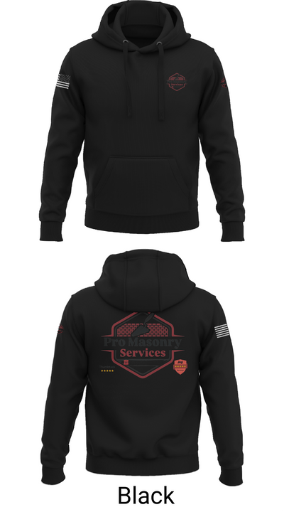 Pro Masonry Services LLC 30906743 Hoodie - 25