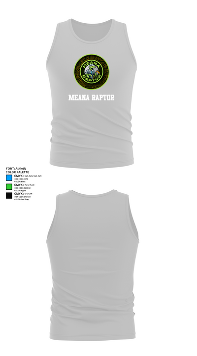 meana raptor 92307249 Tank Top - 13