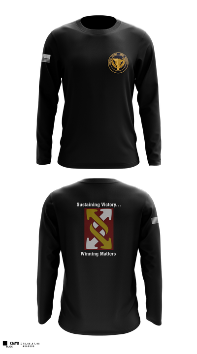 143rd ESC 13451514 Long Sleeve Performance Shirt 3
