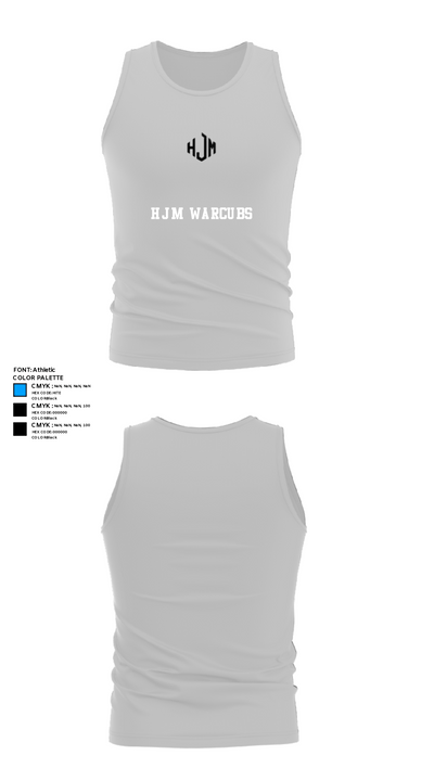 Hjm warcubs 84604610 Tank Top - 13