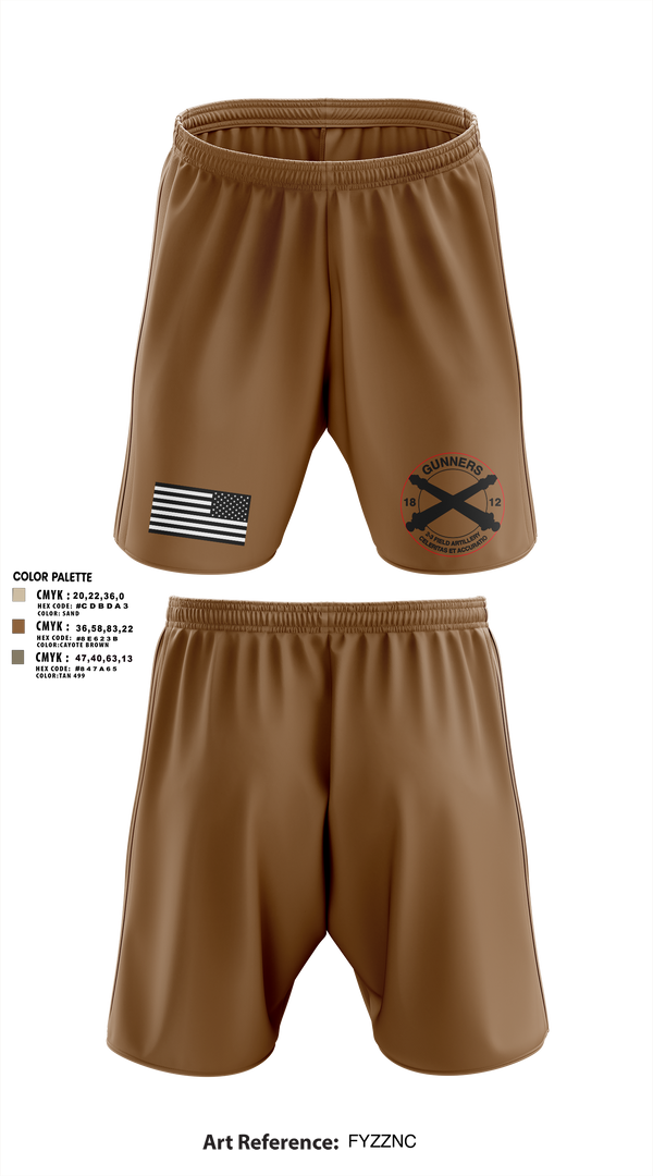 Athletic Shorts With Pockets, C-BTRY FDC, Army, Teamtime, Team time, sublimation, custom sports apparel, team uniforms, spirit wear, spiritwear, sports uniforms, custom shirts, team store, custom team store, fundraiser sports, apparel fundraiser