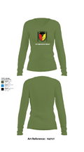 9th Comm Service company 88104614 Women's Long Sleeve V-neck Shirt - 42