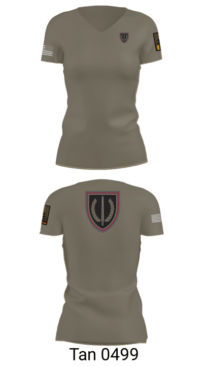 KSK 32447912 Women's Short Sleeve V-neck Shirt - 68