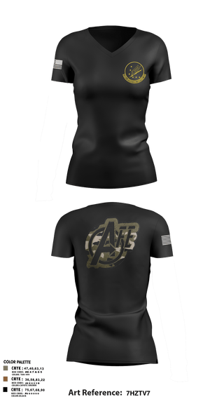 Womens Short Sleeve Vneck Shirt, 509 OSS, Air Force, Teamtime, Team time, sublimation, custom sports apparel, team uniforms, spirit wear, spiritwear, sports uniforms, custom shirts, team store, custom team store, fundraiser sports, apparel fundraiser