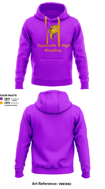 Taylorville Jr High 55200275 Hoodie - 5