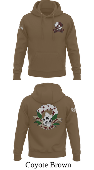 Hoodie, Gamblers, Army, Teamtime, Team time, sublimation, custom sports apparel, team uniforms, spirit wear, spiritwear, sports uniforms, custom shirts, team store, custom team store, fundraiser sports, apparel fundraiser