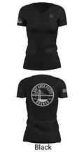 Fly media 62249029 Women's Short Sleeve V-neck Shirt - 38