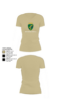 325th Tactical PSYOP Co. (A) 55785054 Women's Short Sleeve V-neck Shirt - 84