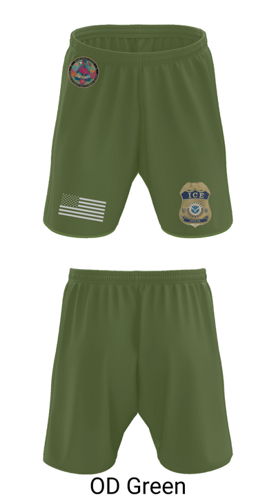 Criminal Apprehension Program 50109474 Athletic Shorts With Pockets - 47