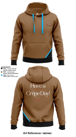 Hoodie, Crepe Avenue, , Teamtime, Team time, sublimation, custom sports apparel, team uniforms, spirit wear, spiritwear, sports uniforms, custom shirts, team store, custom team store, fundraiser sports, apparel fundraiser