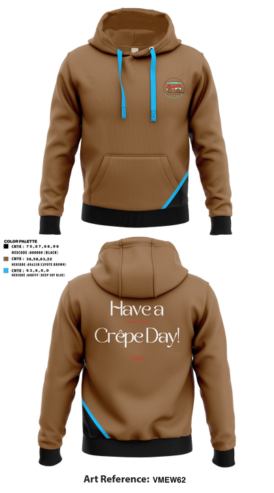 Crepe Avenue 9690947 Hoodie - 1