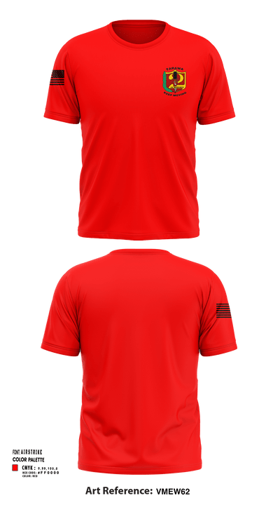 2nd Reg 65424658 Short Sleeve Performance Shirt - 137