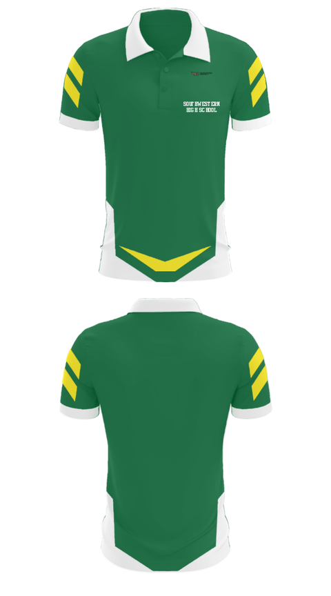 Short Sleeve Performance Polo, Southwestern High School, Spirit Store, Teamtime, Team time, sublimation, custom sports apparel, team uniforms, spirit wear, spiritwear, sports uniforms, custom shirts, team store, custom team store, fundraiser sports, apparel fundraiser