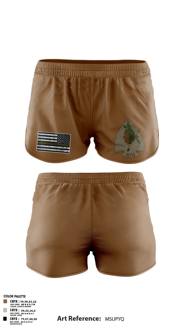 Ranger Panties, , National Guard, Teamtime, Team time, sublimation, custom sports apparel, team uniforms, spirit wear, spiritwear, sports uniforms, custom shirts, team store, custom team store, fundraiser sports, apparel fundraiser