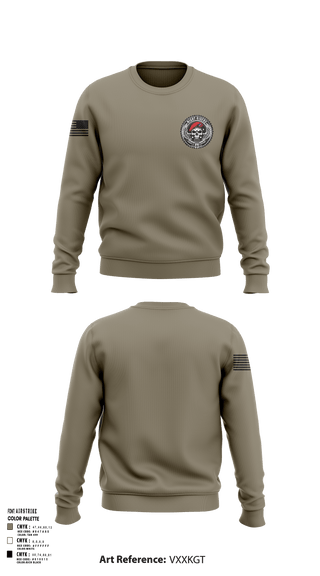 Crew Neck Sweatshirt, Charlie Company, Army, Teamtime, Team time, sublimation, custom sports apparel, team uniforms, spirit wear, spiritwear, sports uniforms, custom shirts, team store, custom team store, fundraiser sports, apparel fundraiser