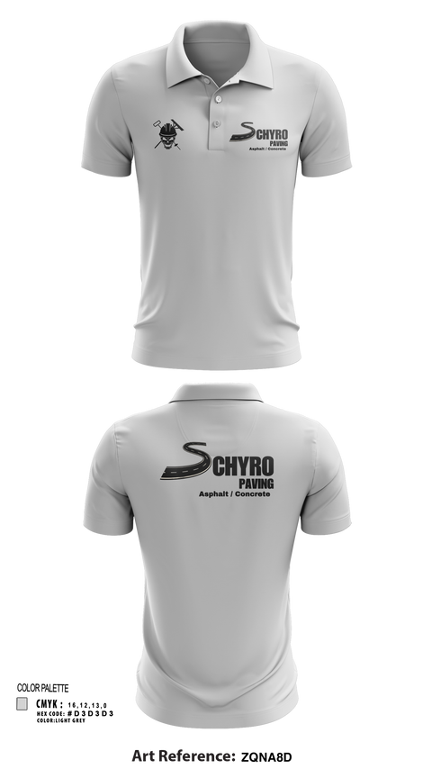 Short Sleeve Performance Polo, Schyro paving, , Teamtime, Team time, sublimation, custom sports apparel, team uniforms, spirit wear, spiritwear, sports uniforms, custom shirts, team store, custom team store, fundraiser sports, apparel fundraiser
