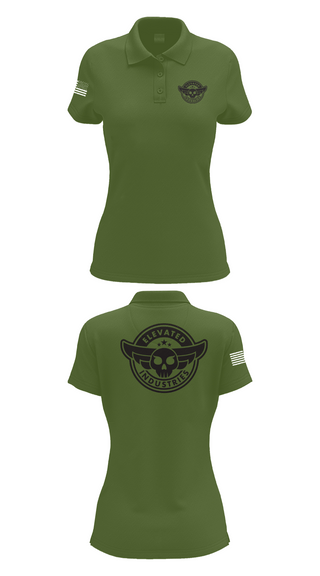Womens Short Sleeve Performance Polo, Elevated Industries, , Teamtime, Team time, sublimation, custom sports apparel, team uniforms, spirit wear, spiritwear, sports uniforms, custom shirts, team store, custom team store, fundraiser sports, apparel fundraiser