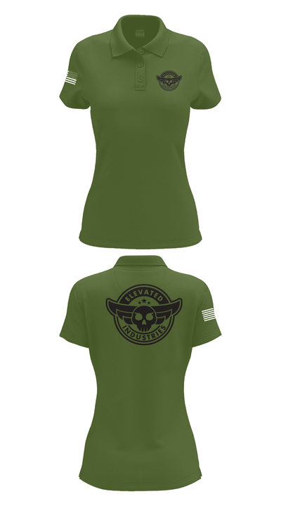 Elevated Industries 26715295 Women's Short Sleeve Performance Polo  - 25