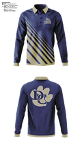 Douglas County High School Golf 70822223 Long Sleeve Performance Polo - 41