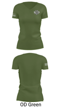 Fresno Police Department K9 Unit 39054818 Women's Short Sleeve V-neck Shirt - 46