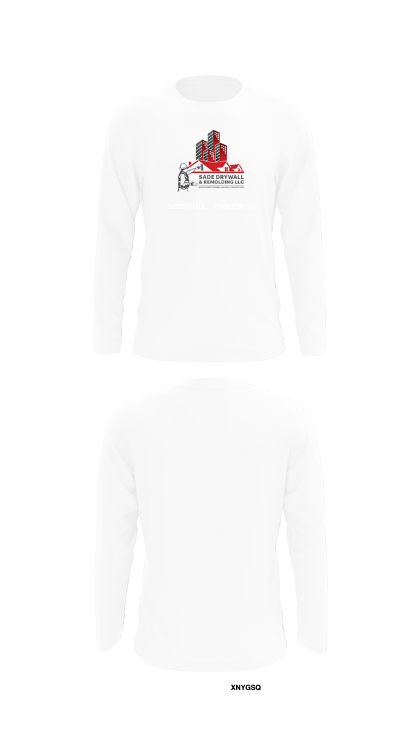 Long Sleeve Performance Shirt, Sadedrywall & remolding llc, , Teamtime, Team time, sublimation, custom sports apparel, team uniforms, spirit wear, spiritwear, sports uniforms, custom shirts, team store, custom team store, fundraiser sports, apparel fundraiser