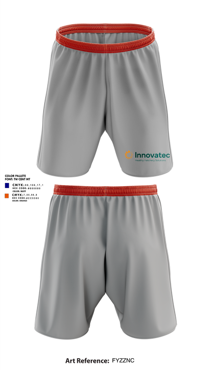 Innovatec 11373900 Athletic Shorts With Pockets - 15