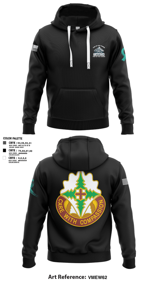 Hoodie, MAMC7N A Co MAMC, Army, Teamtime, Team time, sublimation, custom sports apparel, team uniforms, spirit wear, spiritwear, sports uniforms, custom shirts, team store, custom team store, fundraiser sports, apparel fundraiser