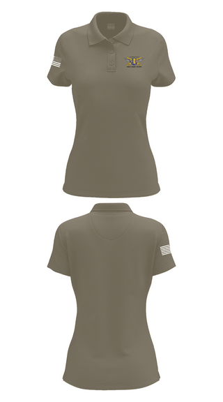 Womens Short Sleeve Performance Polo, E Trp 2-6 CAV, 25th CAB, 25th INF, , Teamtime, Team time, sublimation, custom sports apparel, team uniforms, spirit wear, spiritwear, sports uniforms, custom shirts, team store, custom team store, fundraiser sports, apparel fundraiser