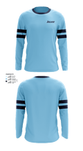 North Pike High School Bowling 1076129 Long Sleeve Performance Shirt - 1