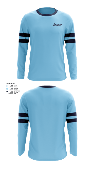 North Pike High School Bowling 1076129 Long Sleeve Performance Shirt - 1