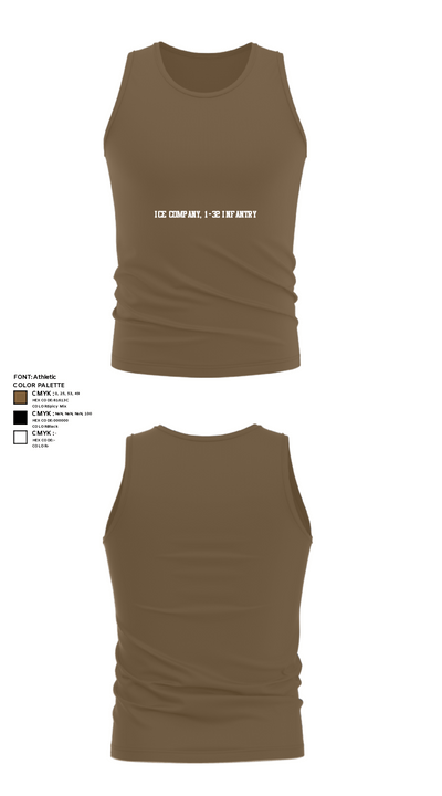 Ice Company, 1-32 Infantry 87671001 Tank Top - 19