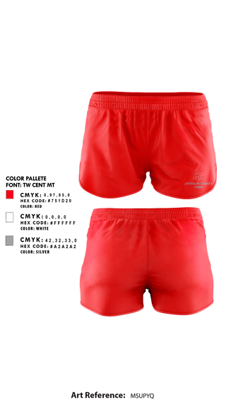 Womens Shorts, Atkinson County High School Cheer, Cheer, Teamtime, Team time, sublimation, custom sports apparel, team uniforms, spirit wear, spiritwear, sports uniforms, custom shirts, team store, custom team store, fundraiser sports, apparel fundraiser
