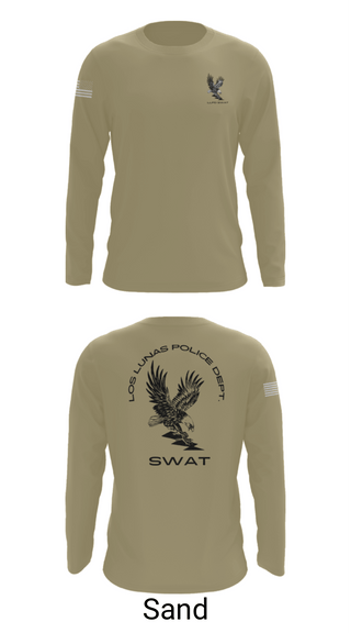 Long Sleeve Performance Shirt, LOS LUNAS POLICE DEPT. SWAT, , Teamtime, Team time, sublimation, custom sports apparel, team uniforms, spirit wear, spiritwear, sports uniforms, custom shirts, team store, custom team store, fundraiser sports, apparel fundraiser