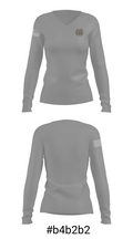 Marlboro County High School Track 94418087 Women's Long Sleeve V-neck Shirt - 20